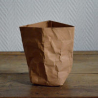 Pot en kraft (Porte-bics, cache-pot ou rangement)