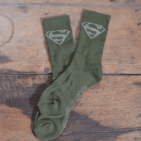 Chaussettes Superman *Kaki