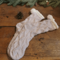 Chaussettes pilou-pilou *Taupe