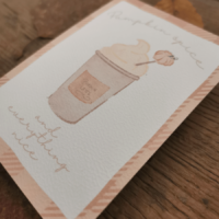 Carte *Pumpkin spice