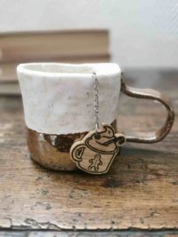 Boule à thé en bois *Mug Bonhomme en pain d'épices